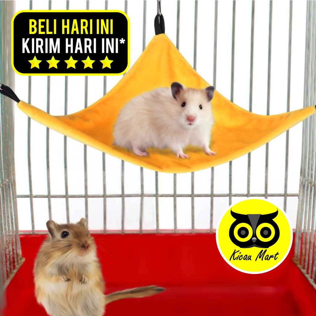 HAMOK HANGAT AYUNAN SUGAR GLIDER BURUNG HAMSTER KUCING KITTEN TEMPAT TIDUR HEWAN FLACE SEMPATI HMSMP