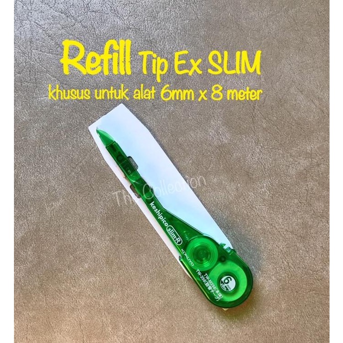 

ATK588KY REFILL 6mm SLIM Tip Ex Kokuyo TW-256 correction pen isi ulang