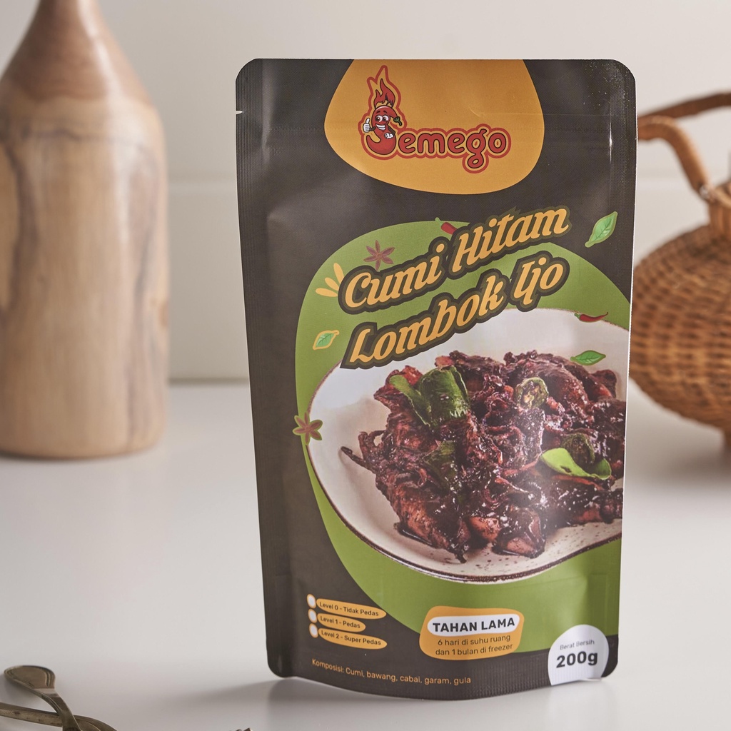 

SEMEGO - Cumi Hitam Lombok Ijo (50GR/200GR)