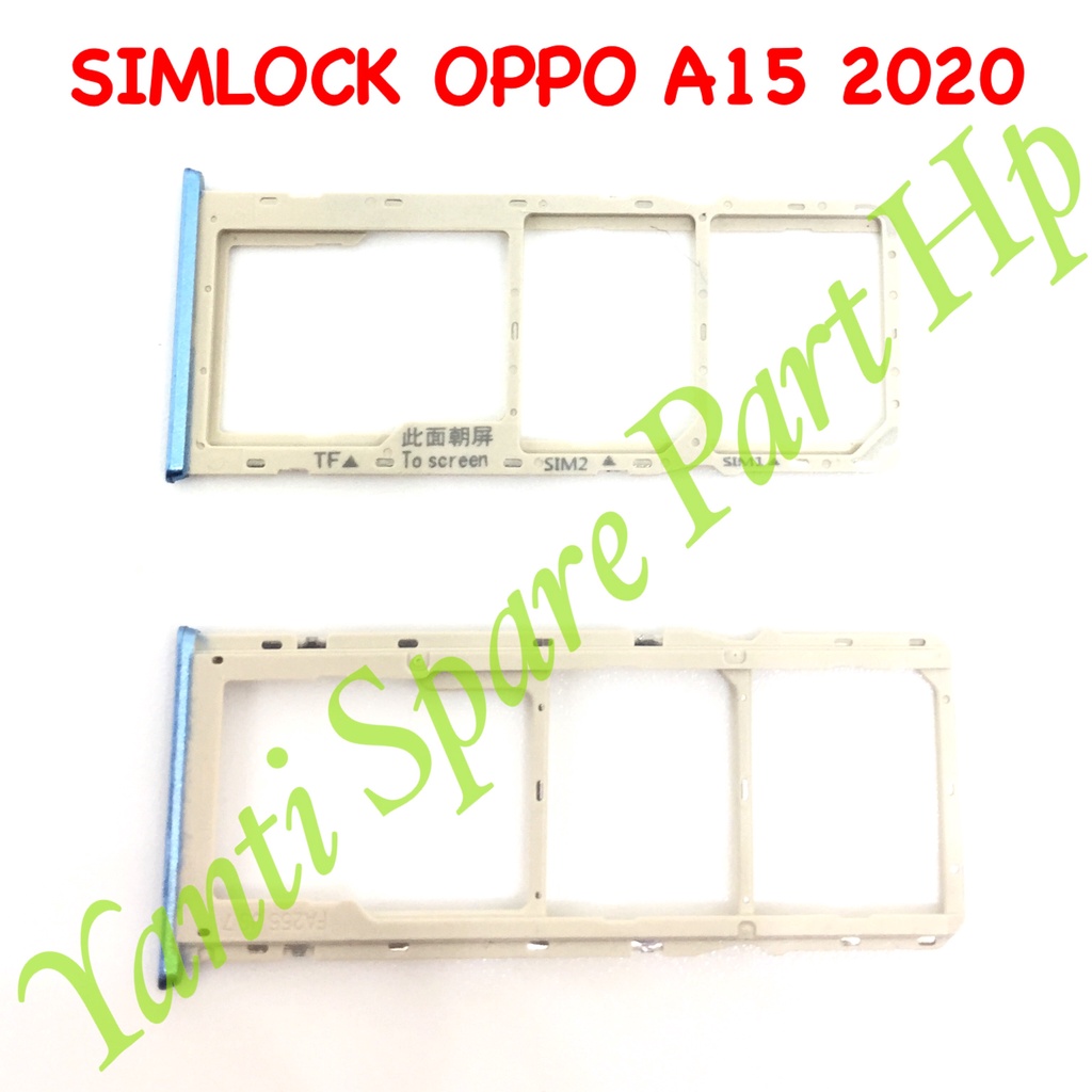Simtray Sim Lock Oppo A15 2020 Original Terlaris New