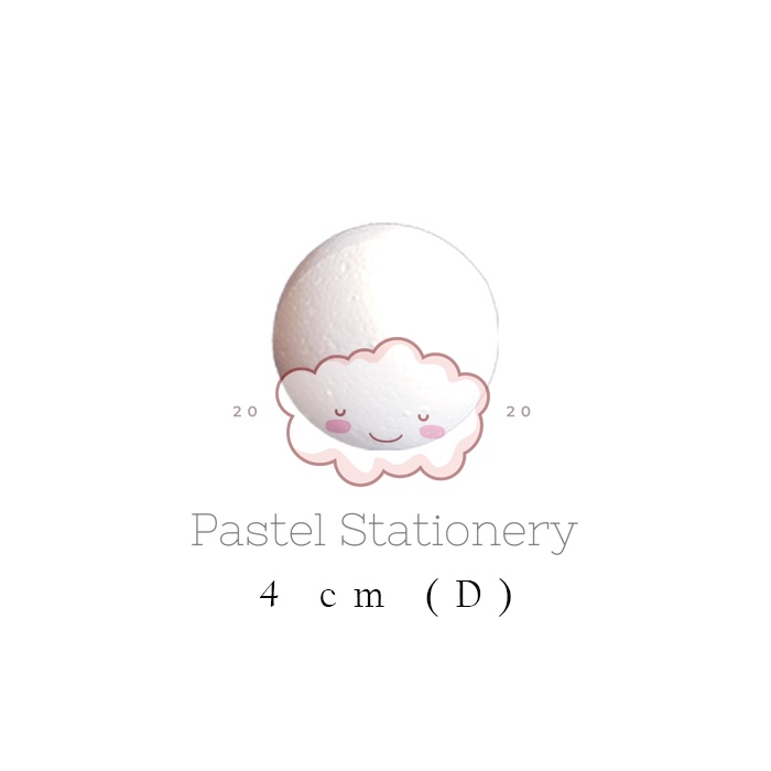 

Styrofoam Bulat 4cm - Stereofoam Bola Gabus 4 cm