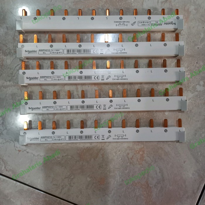 Ins Busbar Sisir Mcb A9Xph212 Schneider Busbar Sisir 2Pole 100A