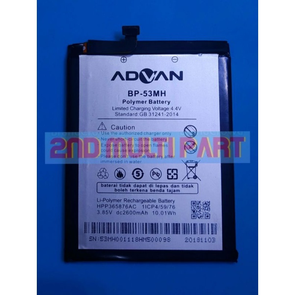 Baterai ADVAN G1/G1 Pro/i5C Plus