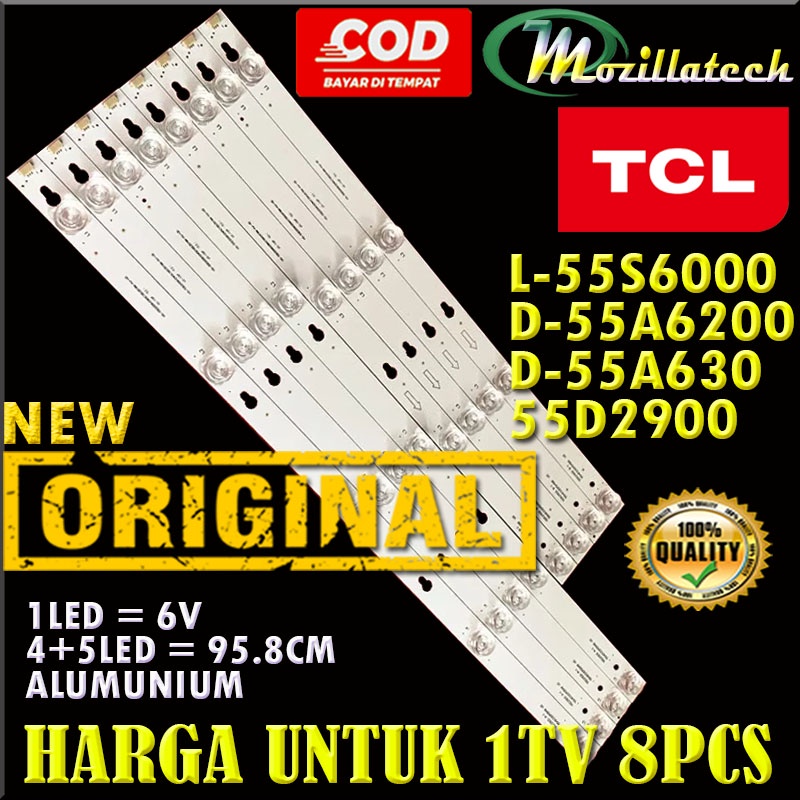 BACKLIGHT TCL 55 L-55S6000 D-55A620 D-55A630 55D2900  55S6000 55A620 55A630 55D2900 L 55S6000 D 55A620 D 55A630 55D2900