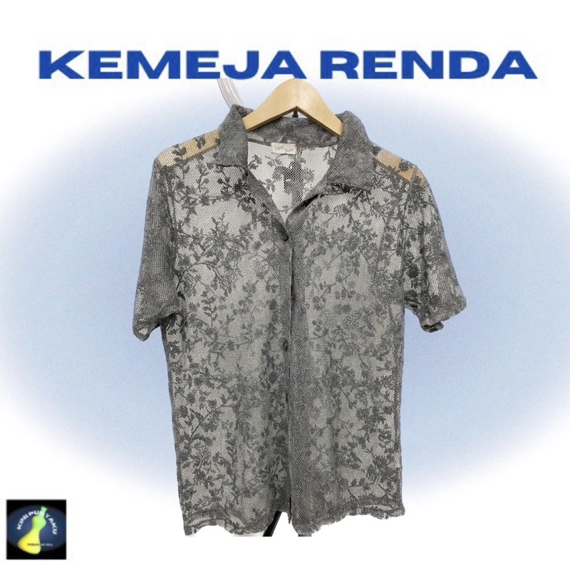 PRELOVED KEMEJA RENDA