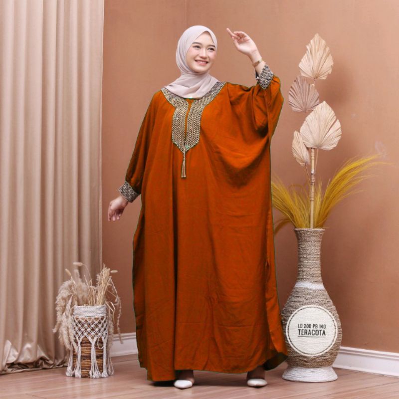 HSN ASSAYYIDAH KAFTAN SUPER BIG SIZE JUMBO STYLR ARAB INDIA TURKI WARNA SOFT UNGU LAVENDER LILAC SUP