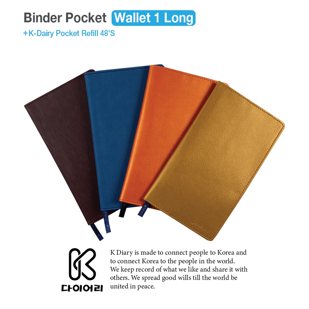 

Wallet 1 Long + K-Dairy Pocket Refill 48'S