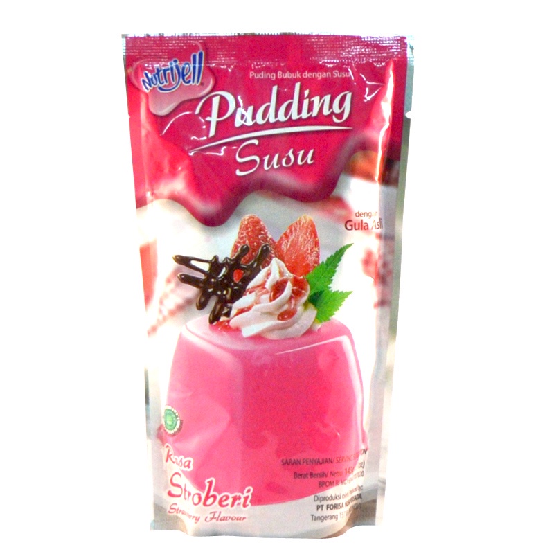 

SEMBAKO - Nutrijell Puding Susu( Rasa Strawberry) 145g