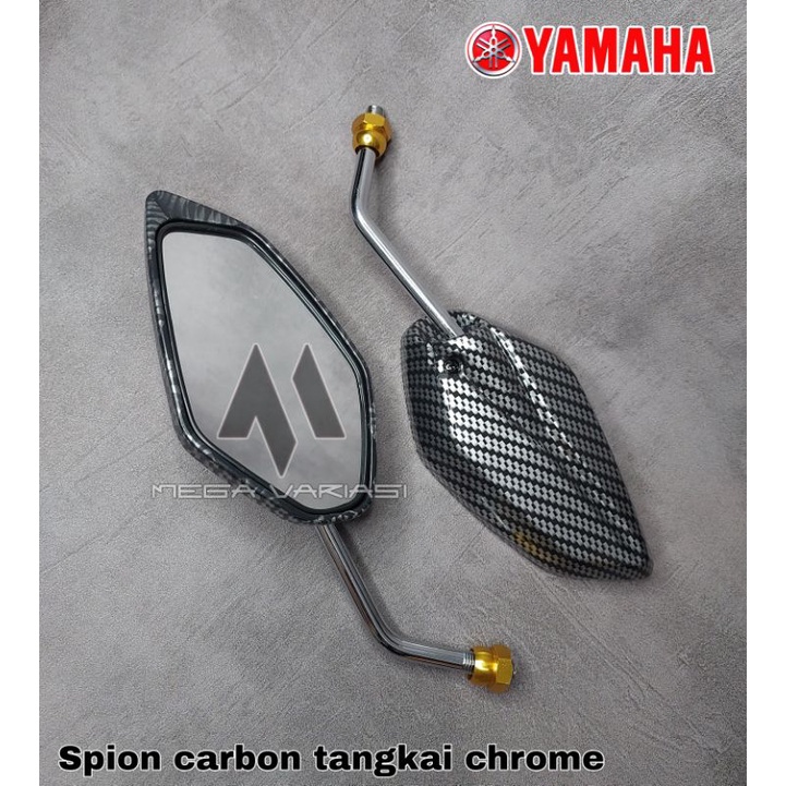 KACA SPION CARBON KACA SPION MOTOR VARIASI COCOK MOTOR JUPITER VIXION NMAX AEROX VEGA RXKING DLL