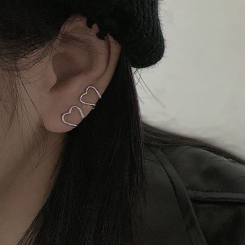 Anting Clip On Tanpa Tindik Model Love