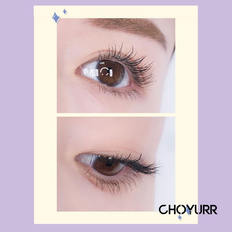 【COD】Mascara Waterproof Mascara Hitam Mascara Slim Long Curly Fine Head Small Brush Head Quick-Drying Korean Original-CH