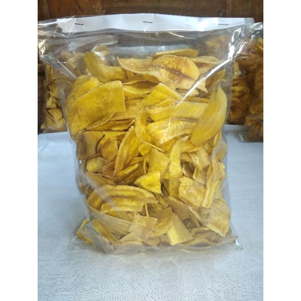 Jual Keripik Kripik Pisang Asin Gurih Renyah 250 Gram Homeade Shopee