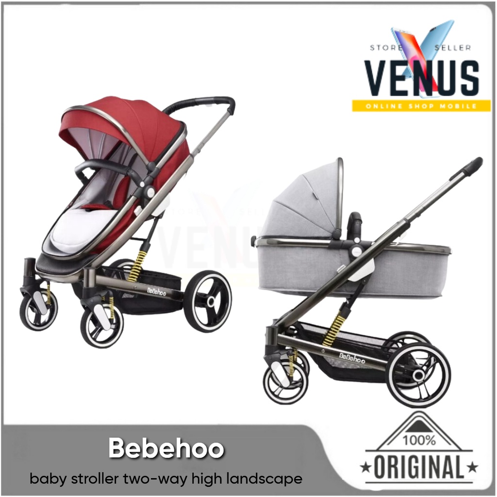 Bebehoo Stroller ST401 All terrain High lansdcape - Dorongan Anak Bebehoo