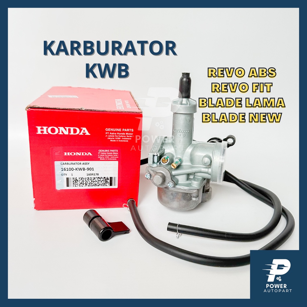 KARBURATOR KARBU HONDA REVO ABS, BLADE LAMA, REVO FIT, BLADE NEW KUALITAS ORIGINAL - KWB / KWW