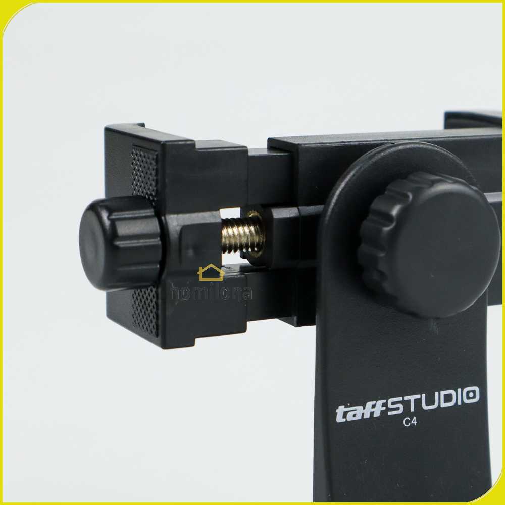 TaffSTUDIO Universal Smartphone Clamp 1/4 Screw Mount - C4