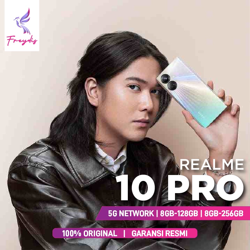 Realme 10 Pro Plus 5G 8/128 8/256 12/256 RAM 8 12 ROM 128 256 GB 8GB 128GB 256GB HP Smartphone Android