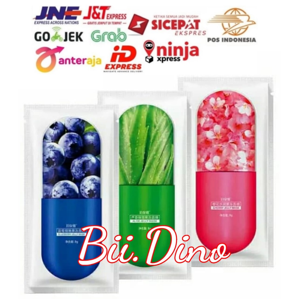 Masker Jelly Bioaqua Gel Facial Mask