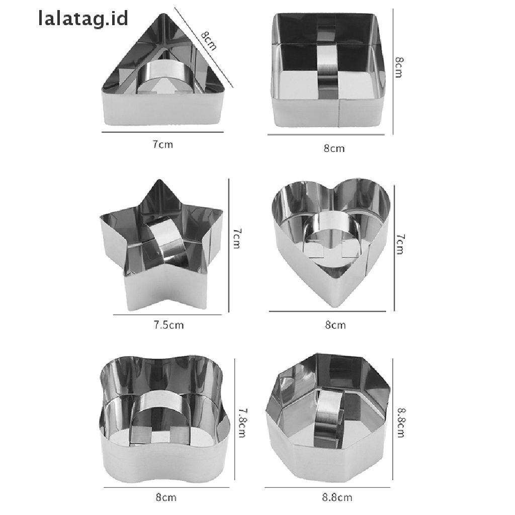 [lalatag] Cetakan Kue Stainless Steel Cookie Cutter Cetakan Biskuit Fondant Kentang Kukus [ID]