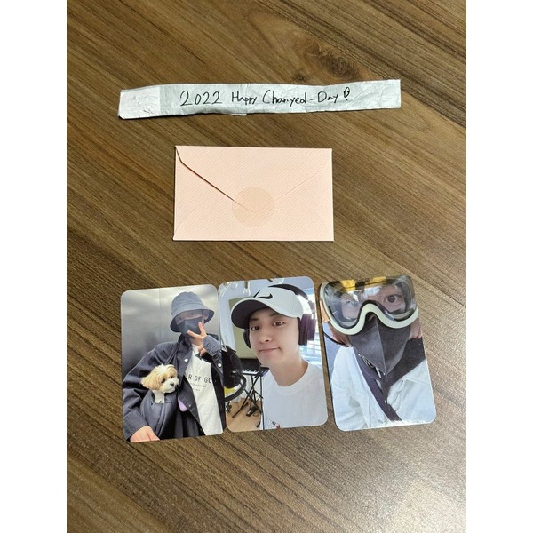 Official Photocard PC Chanyeol Birthday Party 2022