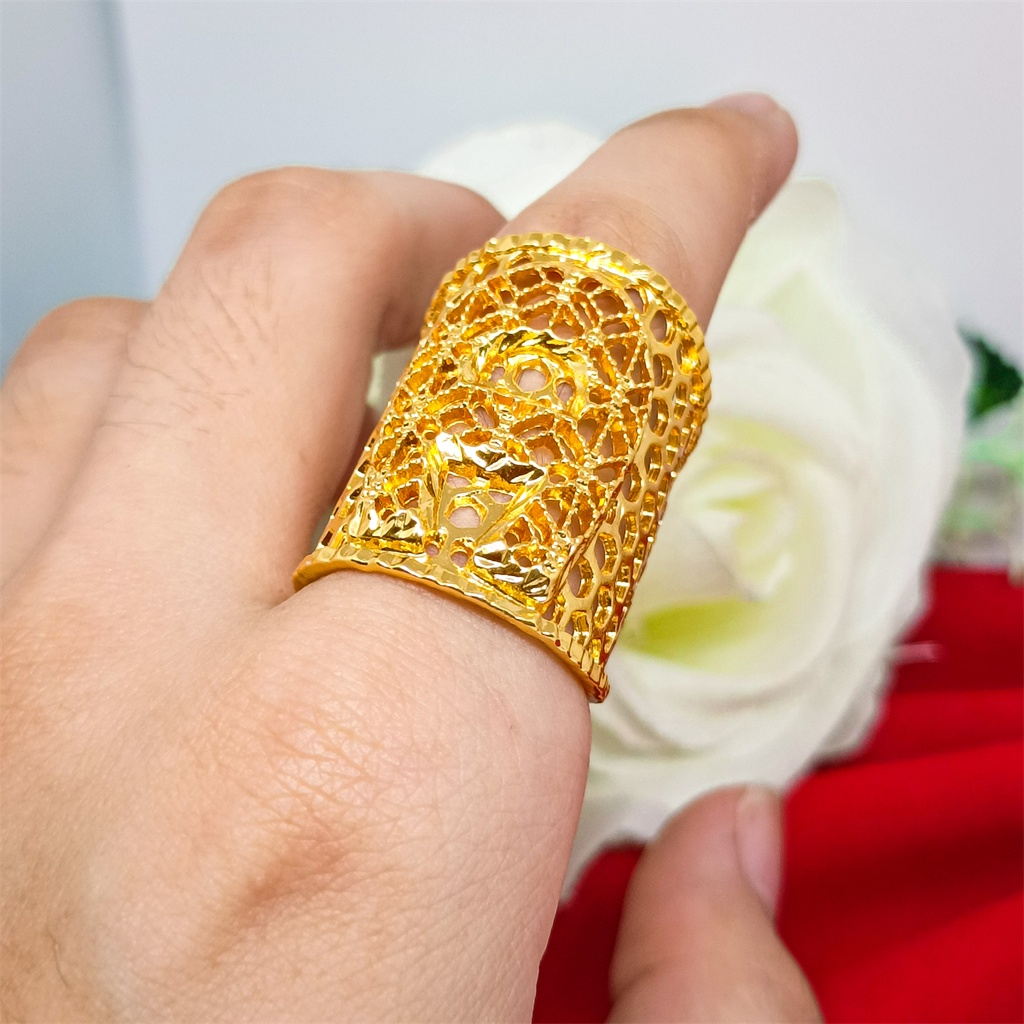 Gelang kendari Gelang Tangan Xuping Terbaru Dubai Perhiasan lapis Emas 24k Wanita Motif Bangle