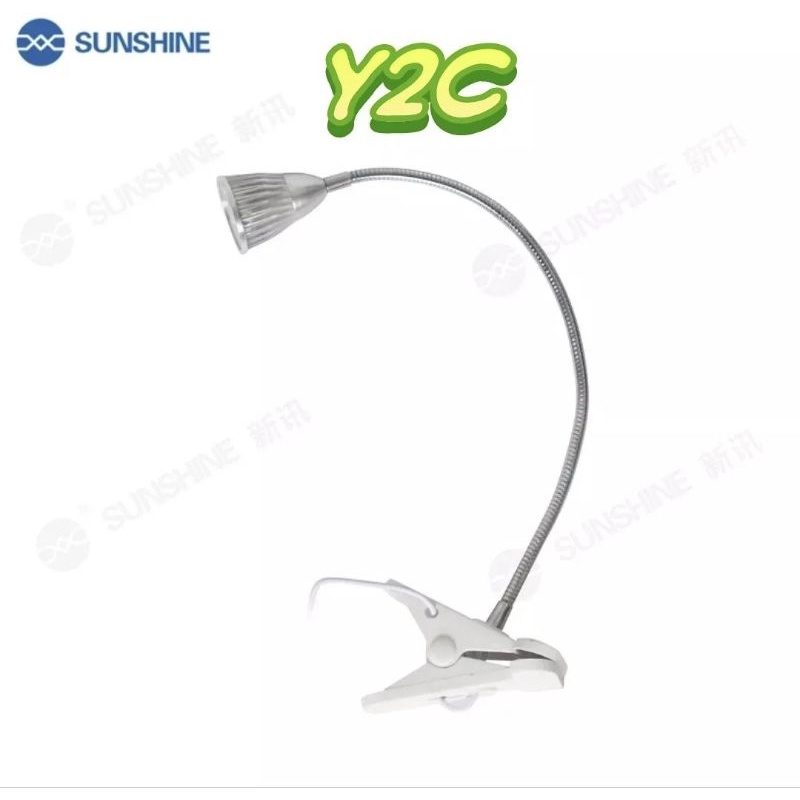 LAMPU SERVIS LED JEPIT SUNSHINE SS-802 / ALAT SERVIS HP