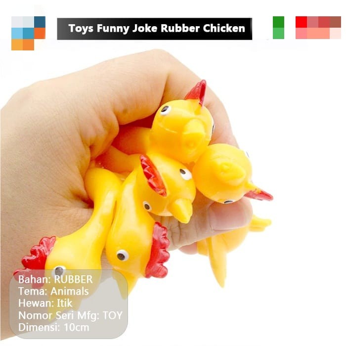 MOMBABY1 Mainan Lempar ayam / mainan timpuk ayam / Mainan slepetan ayam