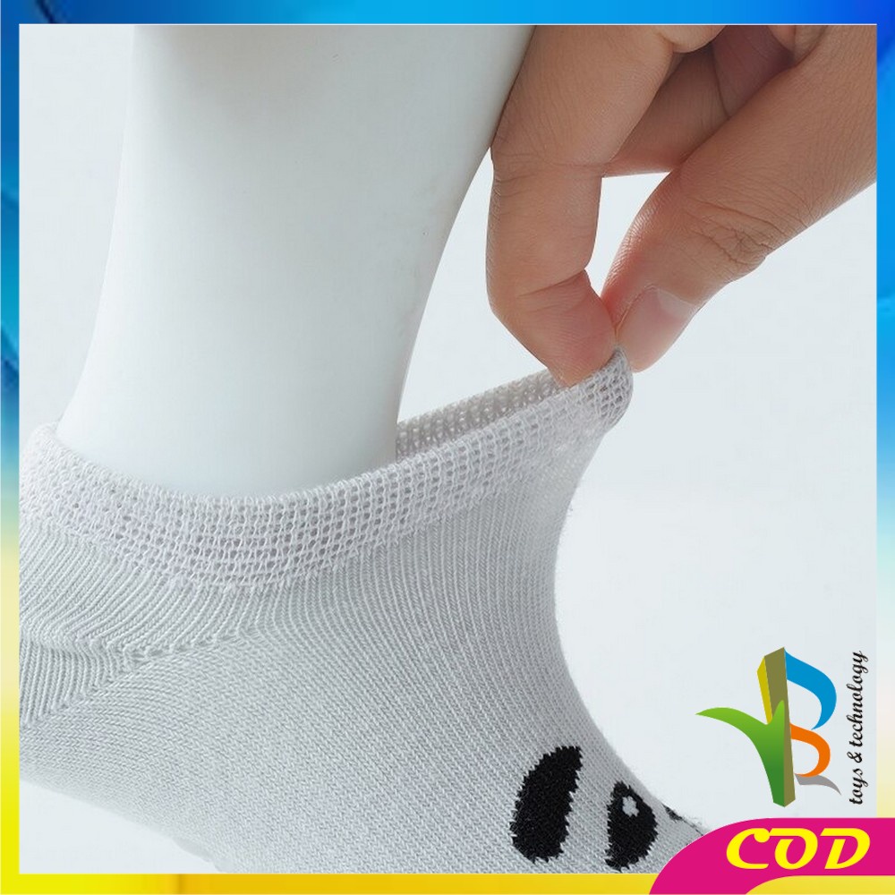 RB-P50 Kaos Kaki Pendek Anak Bayi Karakter Hewan Bahan Katun Lembut / Kaus Kaki Lucu Model Korea Import Cute Baby Sock