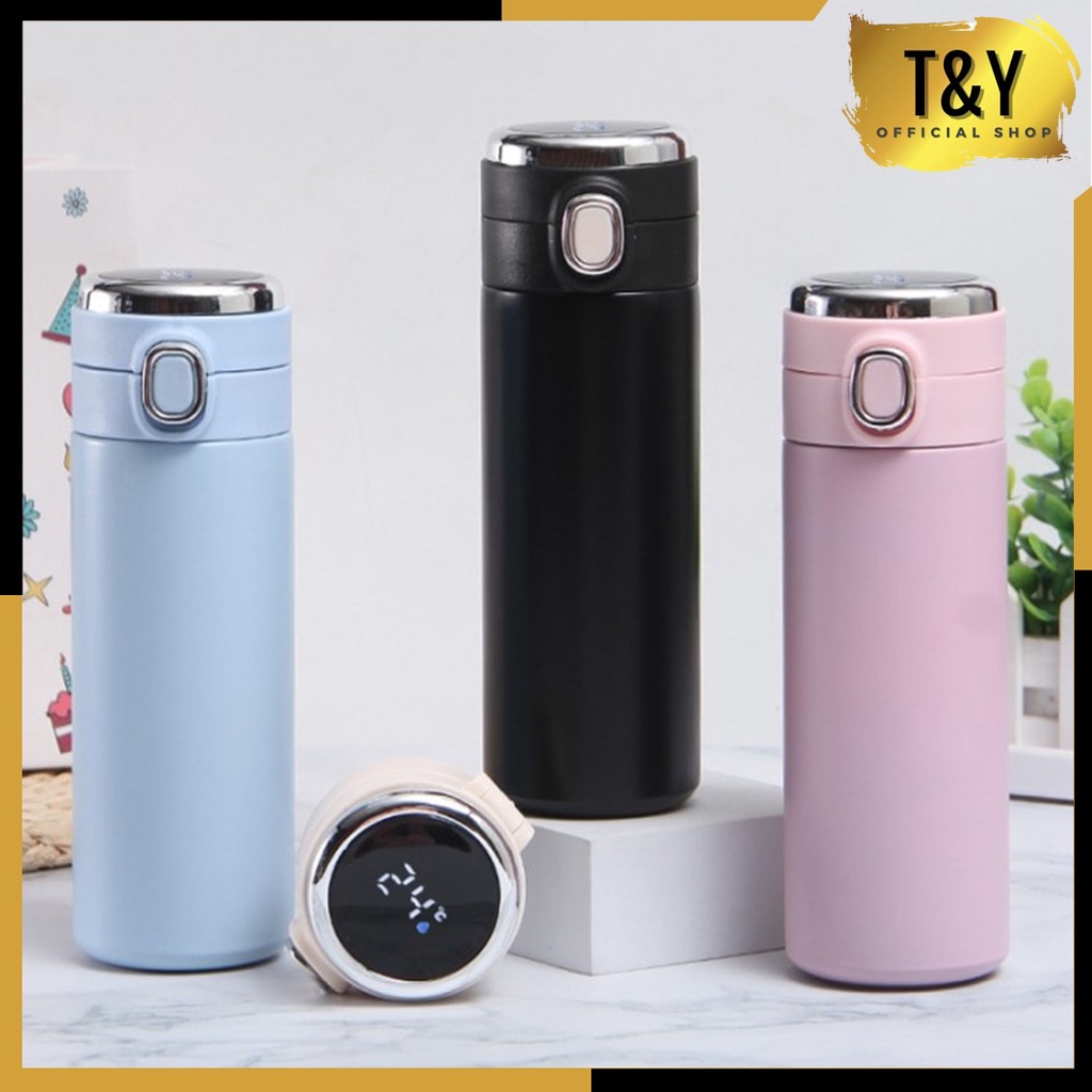 T&amp;Y Botol Termos Minum Stainless Steel Bottle Tumblr Dengan Temperatur Suhu Tahan Panas Dan Dingin