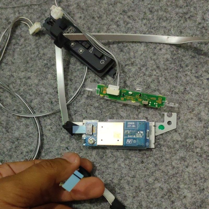 ir sensor tombol konek wifi led sony 40R550C original 40r550c