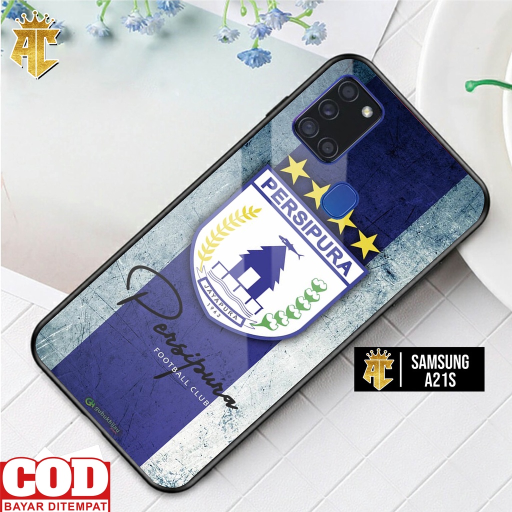 Case SAMSUNG A21S - Casing SAMSUNG A21S Terbaru 2022 AERO CASE [ MOTIF SEPAK BOLA ] Silikon SAMSUNG 