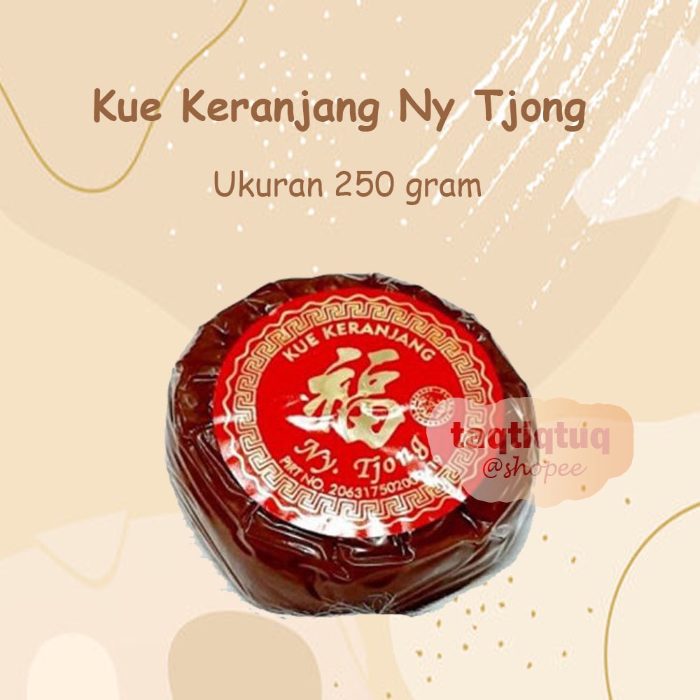 

Kue Keranjang Ny Tjong Halal 250 Gram Dodol Imlek Dodol Cina Kue Cina Kue Imlek Jenang China Kue Bakul Chinese Cake Kue Kranjang Makanan Khas Imlek Sincia Thiam Pan Nian Gao Ti Kwee Bingkisan Imlek