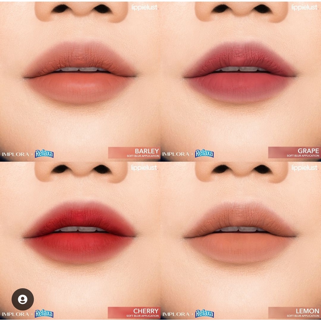 ❤ MEMEY ❤ IMPLORA X Relaxa Matte Lip Cream