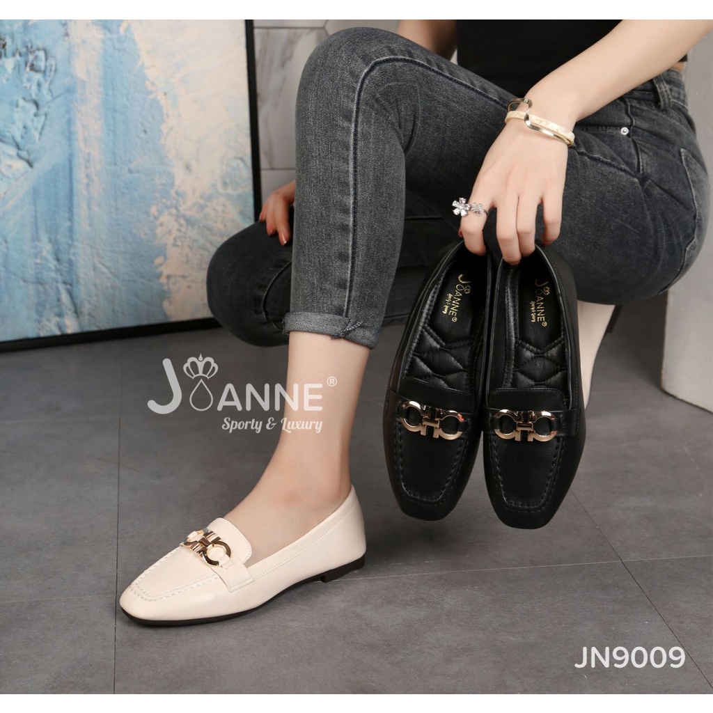 JJ JOANNE Loafer Shoes Sepatu Kerja # JN9009
