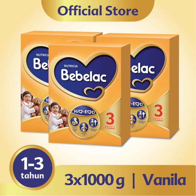 Bebelac 3 Vanilla Susu