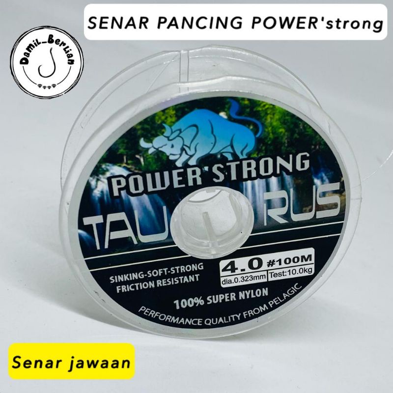 SENAR PANCING POWER STRONG TAURUS GROSIR DAMIL_BERLIAN