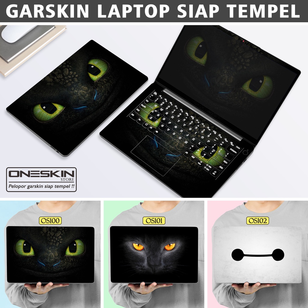 Garskin Sticker Laptop Protector Macbook Full Body Bottom Bezel Palmrest Skin Animal Art