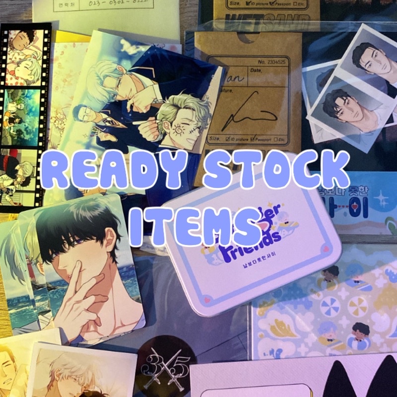 [ReadyStock] Koleksi Merch Lezhin Bomtoon