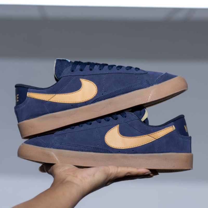 Nike Blazer Low '77 Vintage &quot;Navy Brown&quot;