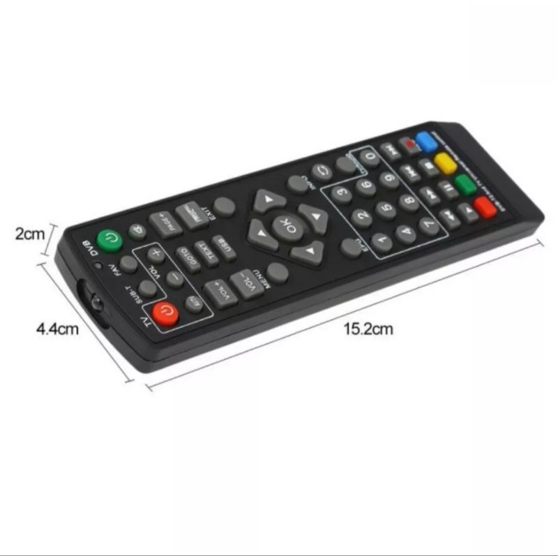 REMOTE SET TOP BOX DVB T2 LUBY NOISE EVERCROSS VENUS SUPERHD WELLHOME DLL