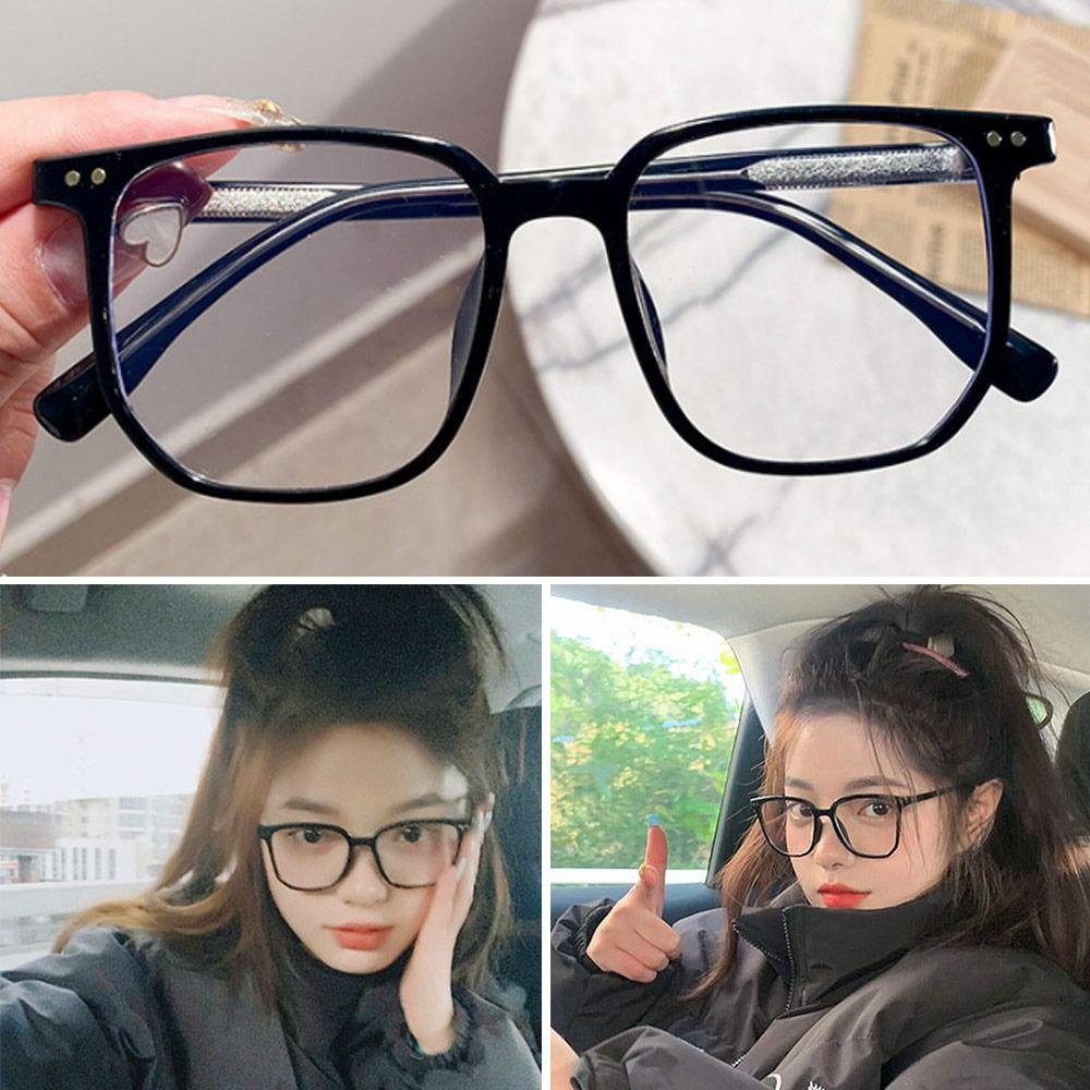 R-flower Anti-Blue Light Kacamata Pria Wanita Portable Pelindung Mata Ultra Light Frame