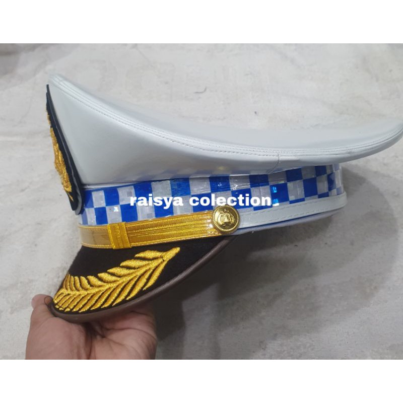 topi pet polantas terbaru / pet pdh lantas terbaru /topi pet pdh lantas terbaru