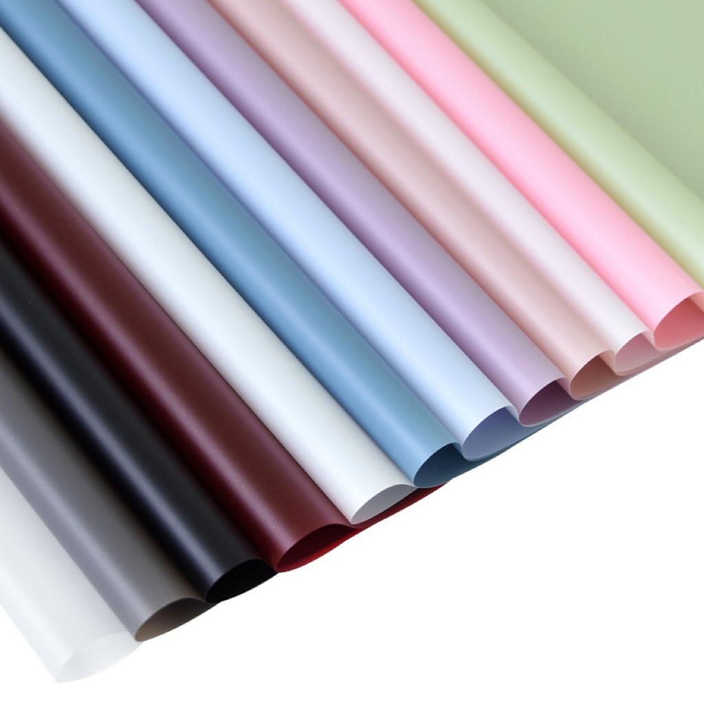 

Pusat CheckOut - [5Lembar + Free Packing Box] Kertas Bunga Buket Warna Polos/Kertas Buket Bunga Florist Cellophane PC111