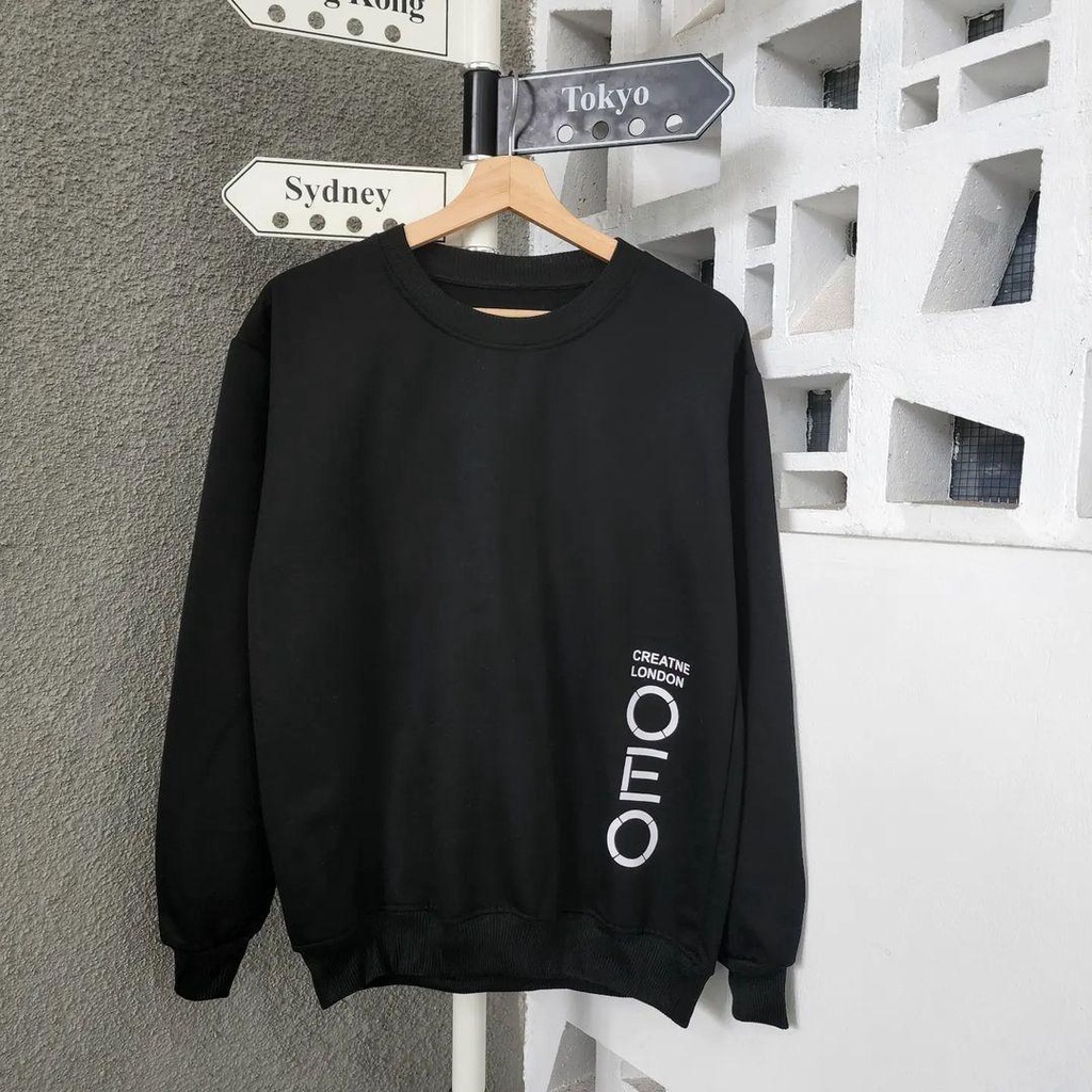 Sweater Crewneck OEO CREATNE LONDON bisa untuk pria/wanita