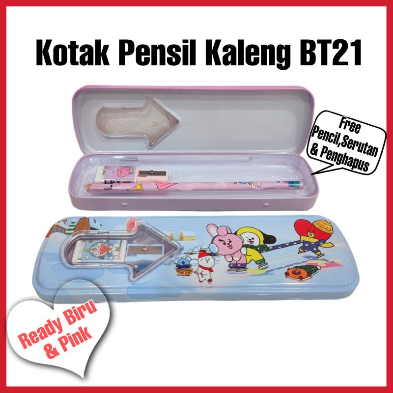 

KOTAK PENSIL TEMPAT PENSIL KALENG KARAKTER