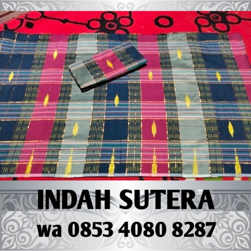 INDAH SARUNG SUTERA SENGKANG ASLI