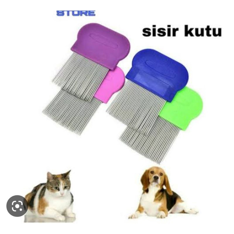 Sisir Kutu Gagang Stenlis