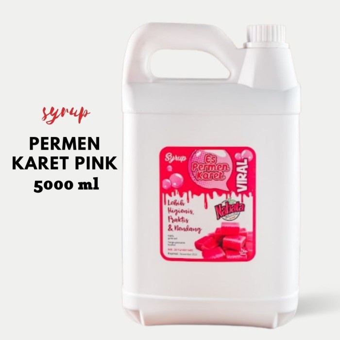 

SIRUP ES PERMEN KARET VIRAL SURABAYA 5 LITER