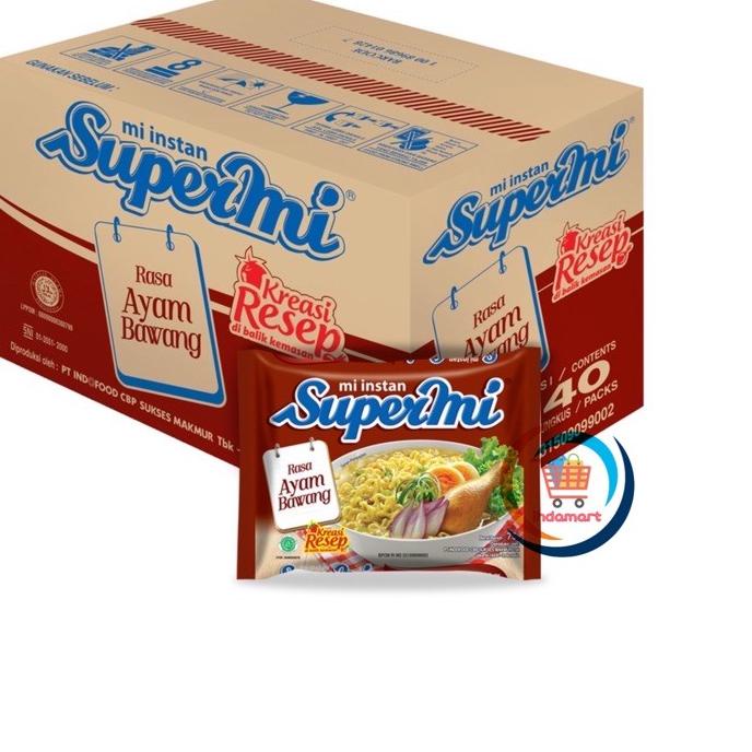 

Diskon | FG2 | Supermie 75 gr 1 Dus Isi 40 pcs