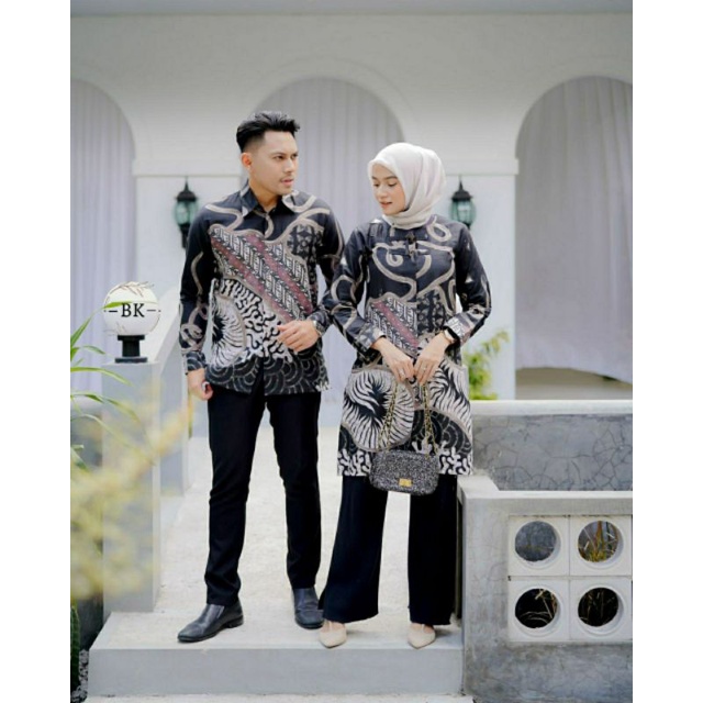 Tunik Jumbo Batik wanita MODERN ASJ SA HRB029 Kenongo