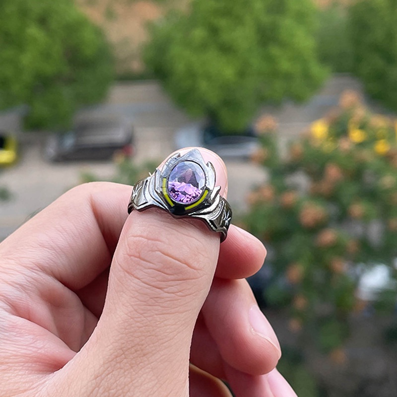Anime Kode Geass Cincin Lelouch Adjustable Cosplay Unisex Pasangan Kekasih Rings Prop Perhiasan Hadiah Aksesoris